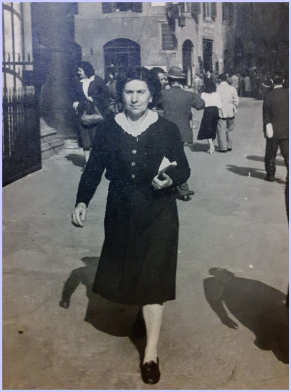 Foto della zia Enedina,  donata dalla nipote