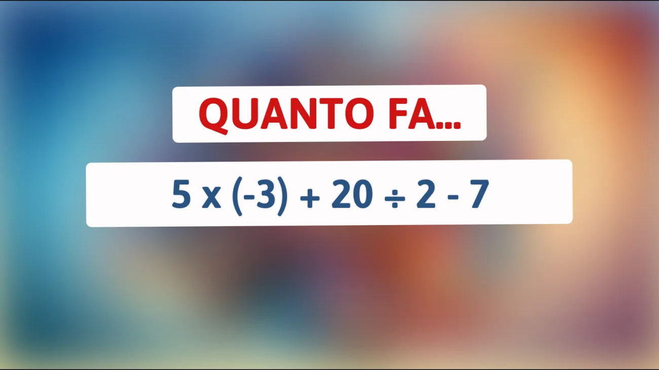 Il rompicapo matematico che nessuno riesce a risolvere: sei abbastanza geniale da farlo?"